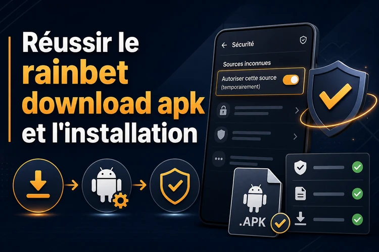 Réussir le rainbet download apk et l'installation