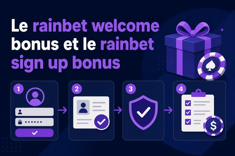 Le rainbet welcome bonus et le rainbet sign up bonus