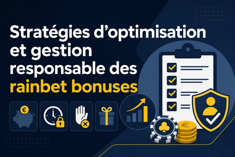 Stratégies d’optimisation et gestion responsable des rainbet bonuses