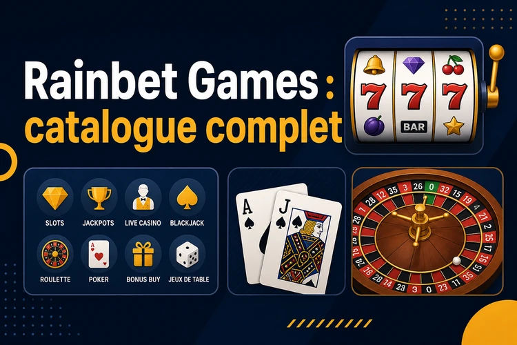 Rainbet Games: Explorez le catalogue complet des jeux de casino