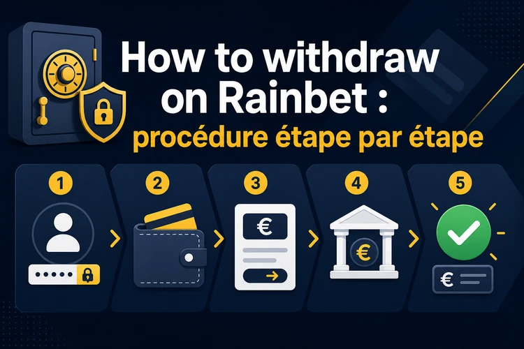 How to withdraw on Rainbet : procédure étape par étape