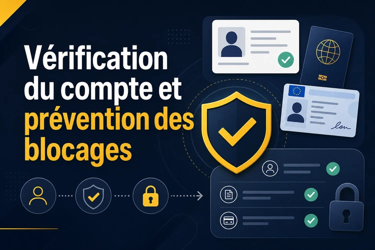 Vérification du compte et prévention des blocages